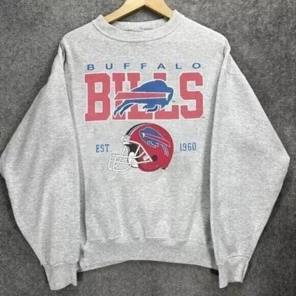 Gildan Other - Vtg Buffalo Bills Football Sweatshirt Retro NFL Buffalo Bills shirt
